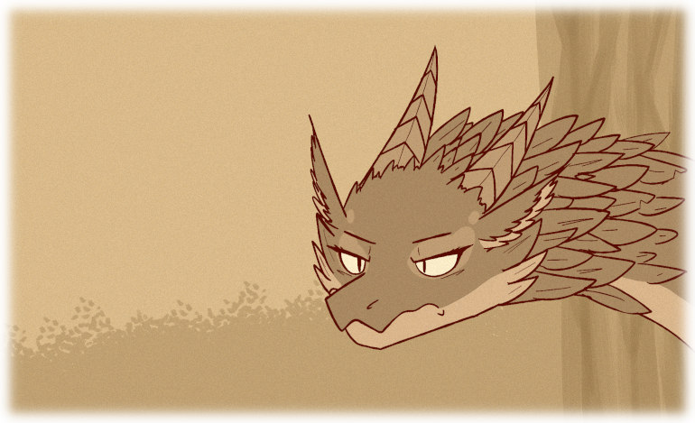 Kuro stares back with an expression that indicates she's not amused.