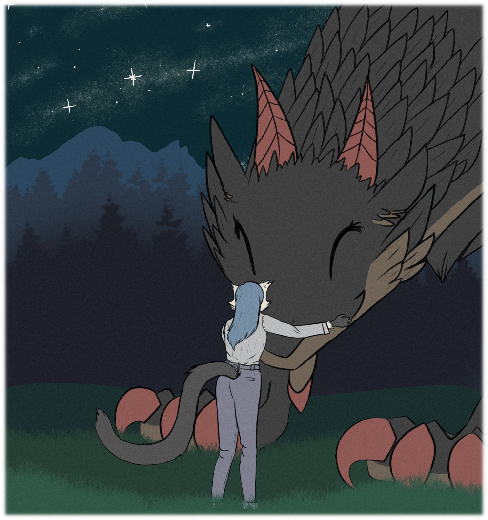 Asha bounds forward, and…